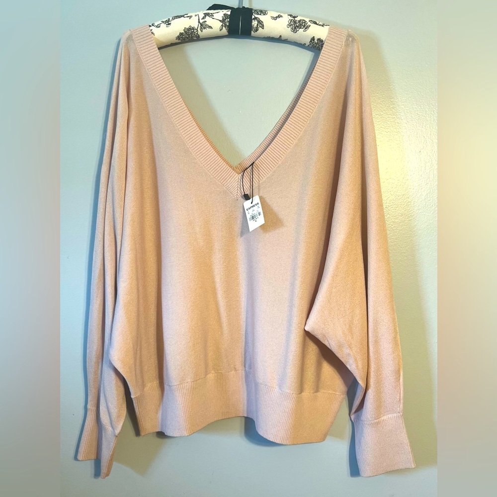 NWT Express Rose Colored Sweater